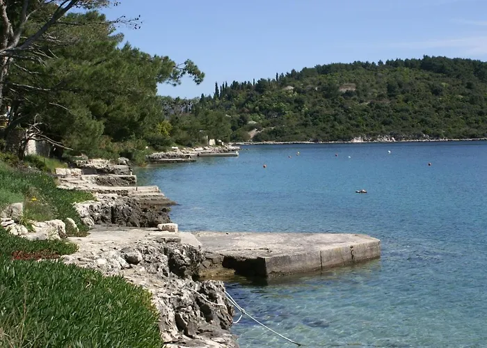 By The Sea Lumbarda, Korcula - 4440 아파트 룸바르다